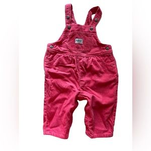 Oshkosh corduroy toddler overalls